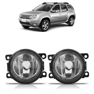 Farol Milha Auxiliar Duster 2011 2012 2013 2014 2015 2016 2017 2018 2019 2020 Lente Lisa Vidro Foco Manual