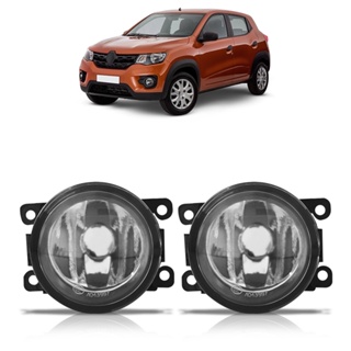 Farol Milha Auxiliar Kwid 2017 2018 2019 2020 2021 2022 Lente Lisa Vidro Cristal Foco Manual