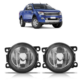 Farol Milha Auxiliar Ranger 2013 2014 2015 2016 2017 2018 Lente Lisa Vidro Foco Manual