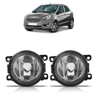 Farol Milha Auxiliar Ka 2014 2015 2016 2017 2018 2019 2020 Lente Lisa Vidro Foco Manual