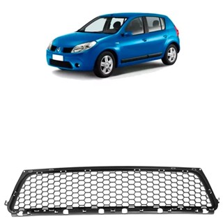 Grade Inferior Sandero 2007 2008 2009 2010 2011 Preto Liso