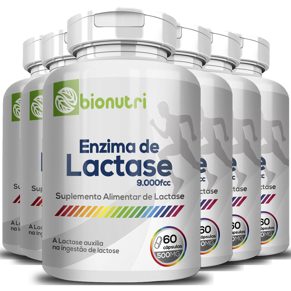 Kit X Enzima Lactase Caps Mg Shopee Brasil