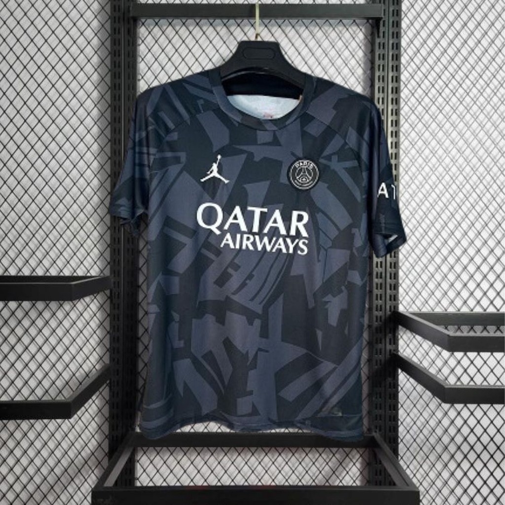 CAMISA DE TIMES EUROPEUS PSG PRETA | Shopee Brasil