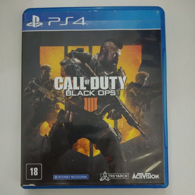 Call Of Duty Black Ops 4 Ps4 Mídia Física Original Shopee Brasil 1726