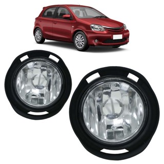 Farol de Milha Auxiliar Etios 2013 2014 2015 2016 2017 2018 2019 2020 Lente Lisa