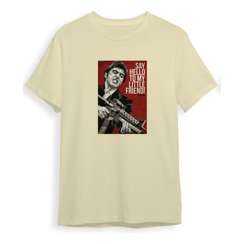 Camiseta Scarface Tony Montana Al Pacino Anos 70 Gangster