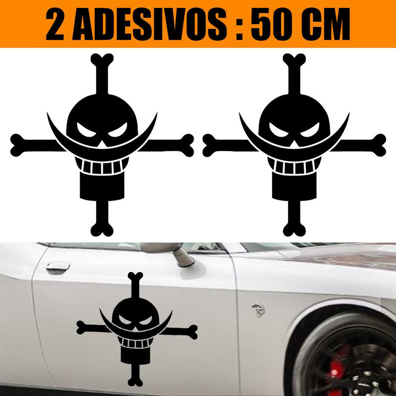 Kit Adesivos Carro Caminhão 2 Lados - Barba Branca Arte