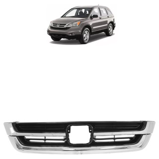 Grade Central Cr-v 2010 2011 Moldura Cromada