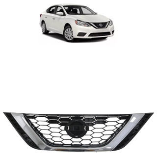 Grade Central Sentra 2017 2018 2019 2020 Preto