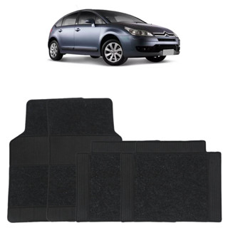 Jogo Tapete Citroën C4 Hatch 2009 2010 2011 2012 2013 2014 Com Carpete 4 Peças