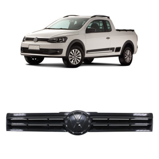 Grade Dianteira Saveiro G6 2012 2013 2014 2015 2016 Preto Liso