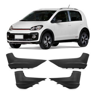 Kit 4 Acabamentos Moldura Inferior Parachoque Dianteiro e Traseiro Up Xtreme 2020 2021