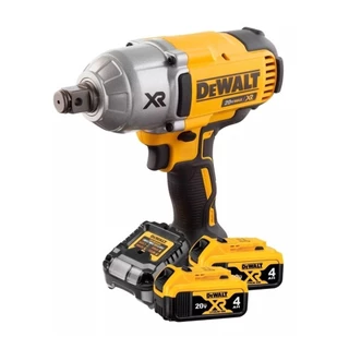 Chave De Impacto DEWALT Dcf897 3/4 Brushless 20v + 2 Baterias 20v 4ah Xr Max + Carregador Bivolt