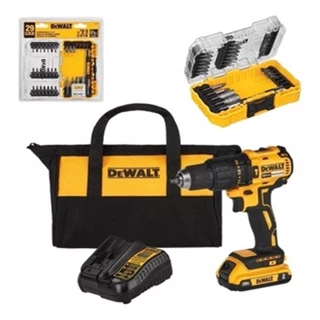 Furadeira Parafusadeira Imp 1/2 20v Dcd778 Dewalt + Jg Bits