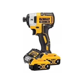 Parafusadeira Impacto 1/4 Dewalt Dcf887 + 2 Baterias 20v 4ah + Carregador