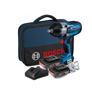 Chave De Impacto Biturbo Gds 18v-1000 Bosch + 2 Baterias 2ah