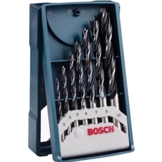 Jogo De Brocas Madeira Bosch Mini X-line 3-10mm 7 Peças