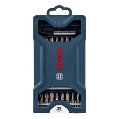Jogo De Bits Mini X-line Com 25 Pontas Bits Bosch