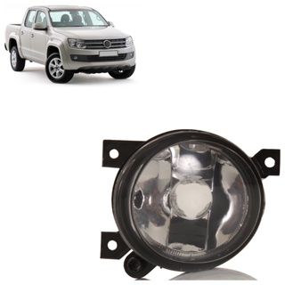 Farol Milha Auxiliar Jetta 2007 2008 2009 2010 Neblina Carcaça Preta
