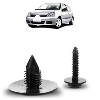 Kit Grampo Presilha Parabarro Dianteiro Clio 2009 2010 2011 2012