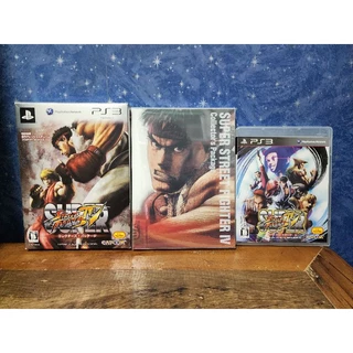 Jogo - Super Street Fighter IV - Collector's Package - Sony Playstation 3 PS3