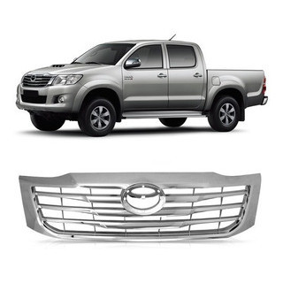 Grade Dianteira Toyota Hilux Srv 12 13 14 Cromada