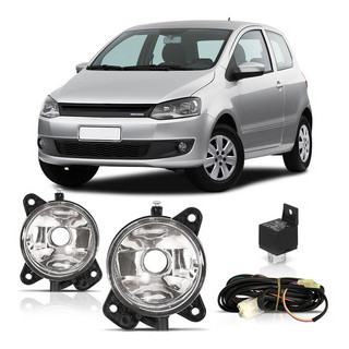Kit Farol de Milha Auxiliar Fox Spacefox 2010 2011 2012 2013 2014