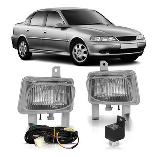 Kit Farol de Milha Auxiliar Vectra 1997 1998 1999 Botão Modelo Universal