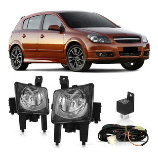 Kit Farol de Milha Auxiliar Vectra 2006 2007 2008 2009 2010 2011 2012 Agile 2010 2011 2012 2013 Montana 2010 2011 2012 2013 2014 2015 2016 Botão Universal