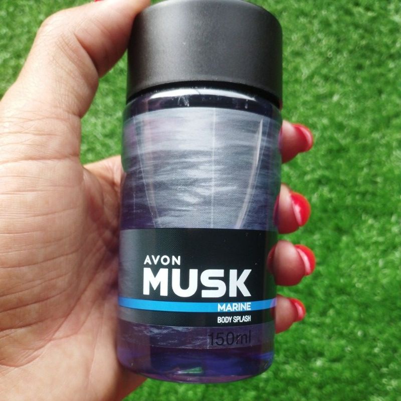 Avon Body Splash Masculino Musk Marine 150ml | Shopee Brasil