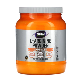 L-Arginina em Pó Now Foods Sports 1kg Importado