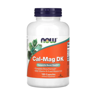 Cal-Mag Dk Now Foods 180 Capsulas Importado