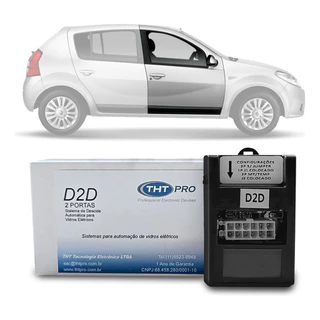 Módulo Vidro Elétrico Sandero Logan Duster 2p Sem Chicote