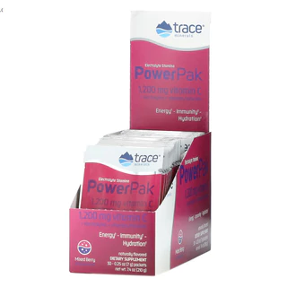 Trace Minerals PowerPak Eletrólito Pacote 30un Importado