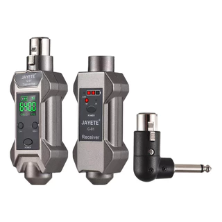 Transmissor De Receptor De Áudio Uhf Jayete Microfone C