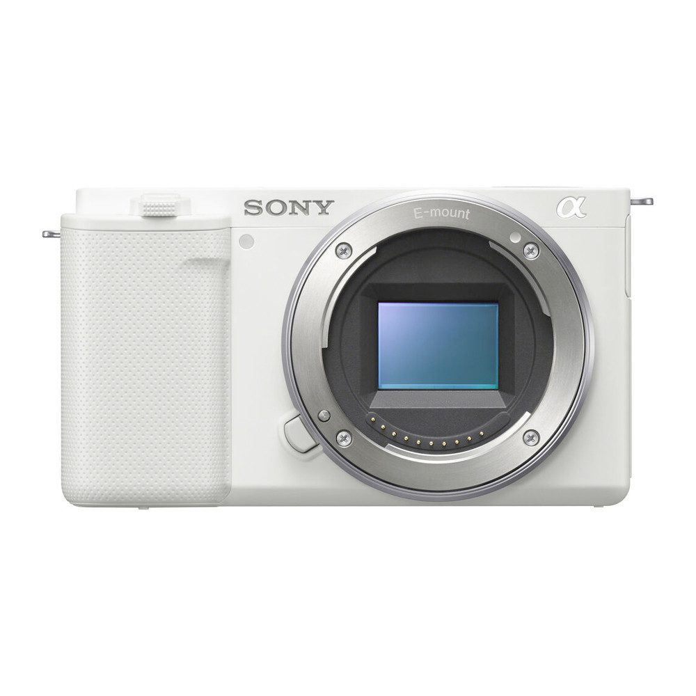 Câmera Digital Sony ZV-E10 Mirrorless Apenas Corpo Branca