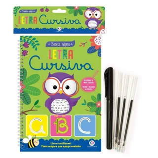 Livro Caneta Magica - Letra Cursiva