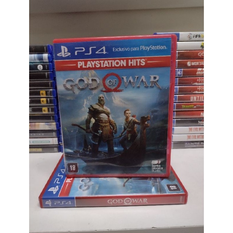 God of war PS4 mídia física