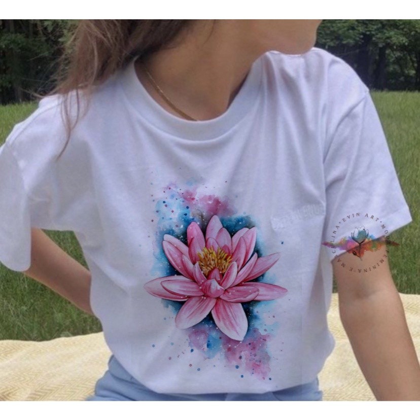 T'Shirts super estilosas - Flor de Lótus Moda Feminina