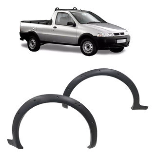 Moldura Paralama Strada 2001 2002 2003 2004 Dianteiro