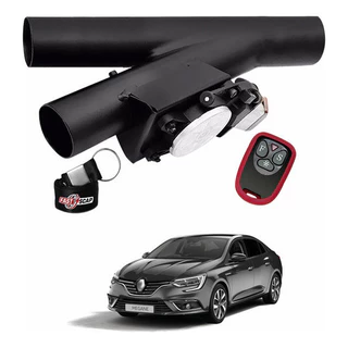 Difusor Escapamento Sport Universal Carbono Renault Fluence