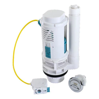 Mecanismo Dual Flush Saída + Botão Caixa Acoplada cor branco
