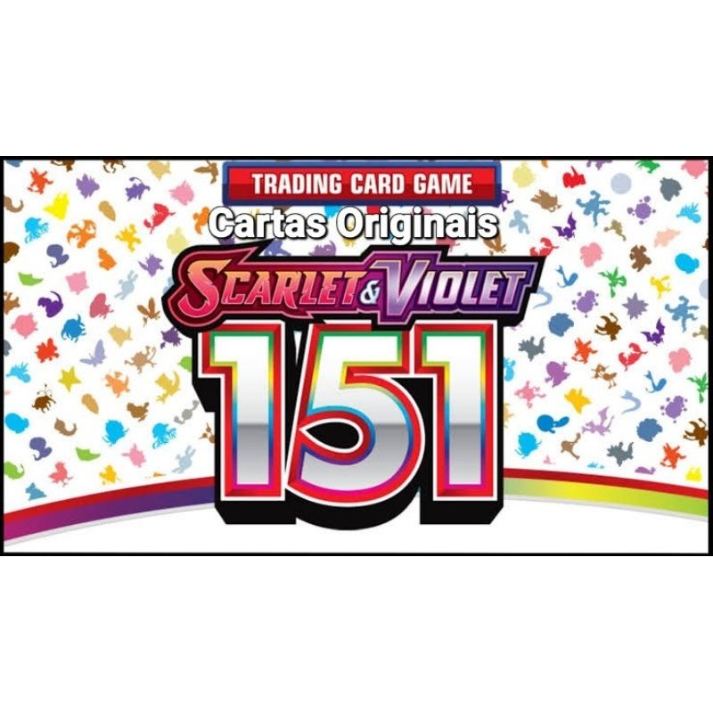 Cartas Pokémon Coleção 151 Original Normal 126/165 | Shopee
