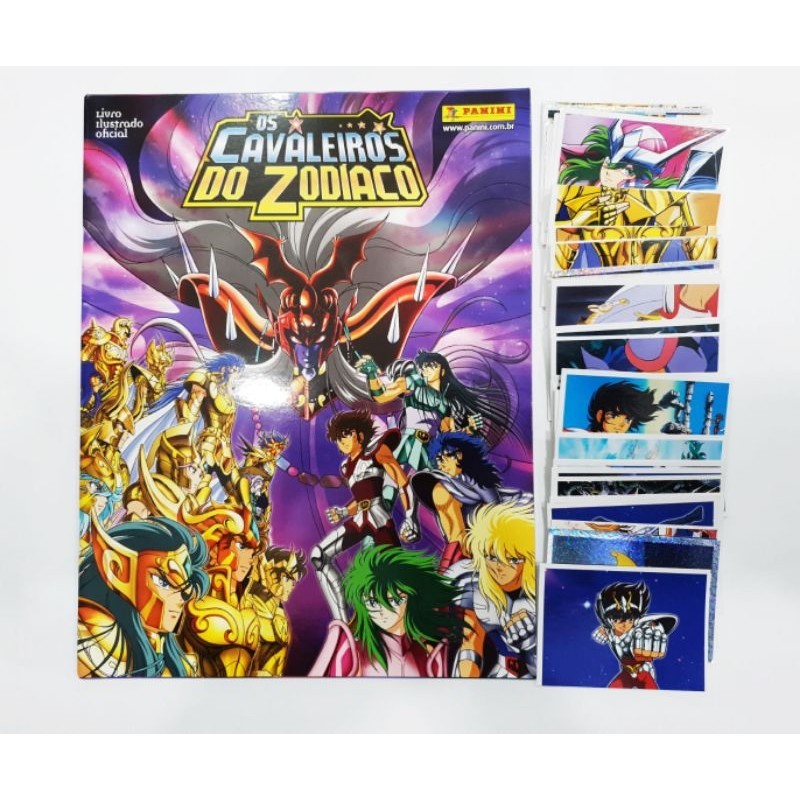 Álbum Cavaleiros do Zodíaco Novo Original Panini
