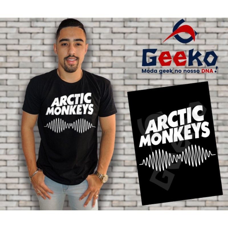 Camiseta Arctic Monkeys - Indie - Alternativo - Rock - Geeko Music ...