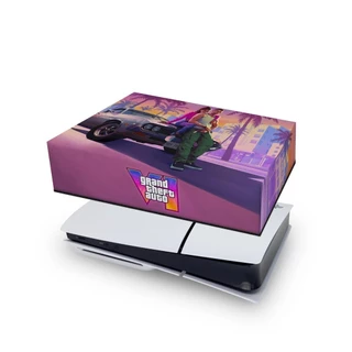 Capa para PS5 Slim Horizontal Anti Poeira - GTA 6 VI