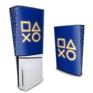 Capa para PS5 Slim Vertical Anti Poeira - Days Of Play Edição Limitada