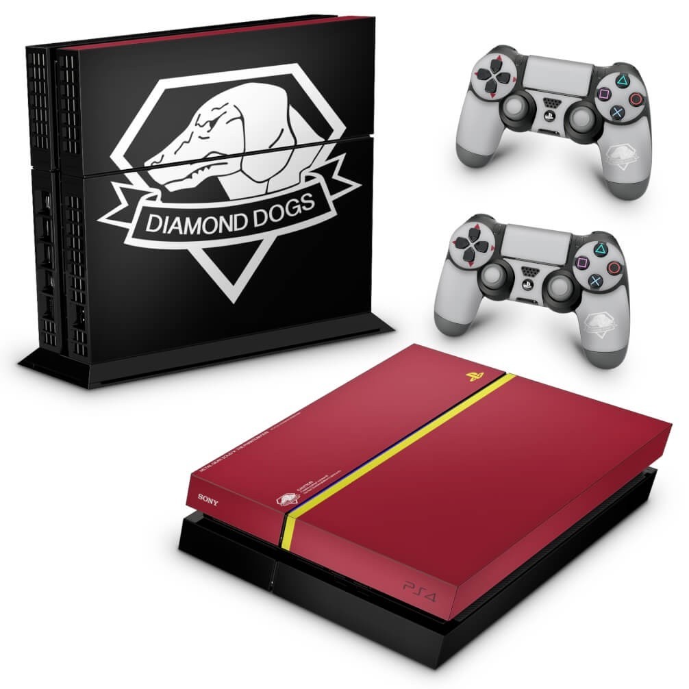 Skin Adesivo PS4 Fat The Metal Gear Solid 5 Special Edition