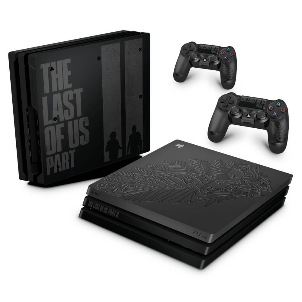 Skin Adesivo PS4 Pro The Last Of Us Part 2 II Bundle Pop Arte Skins