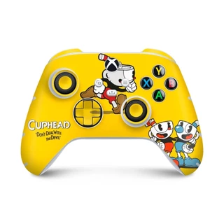 Skin Xbox Series S X Controle Adesivo - Cuphead